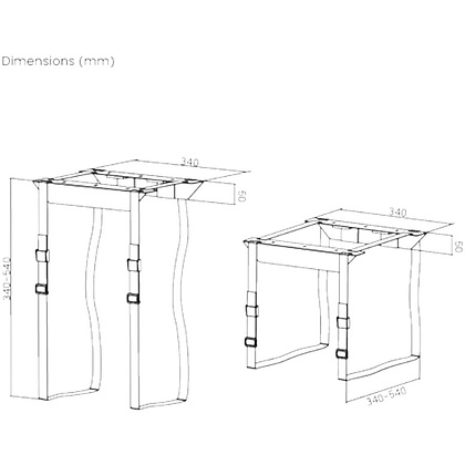 Держатель для системного блока Light, чёрный матовый - 8
