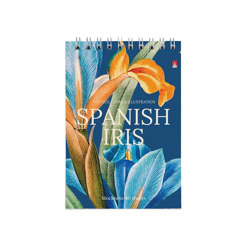 Блокнот   "Цветы. Паттерн", 40 листов , A6 , 94x132 , ассорти - 6