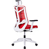 Кресло для руководителя "Nature II Slider", пластик, ткань, красный - 3