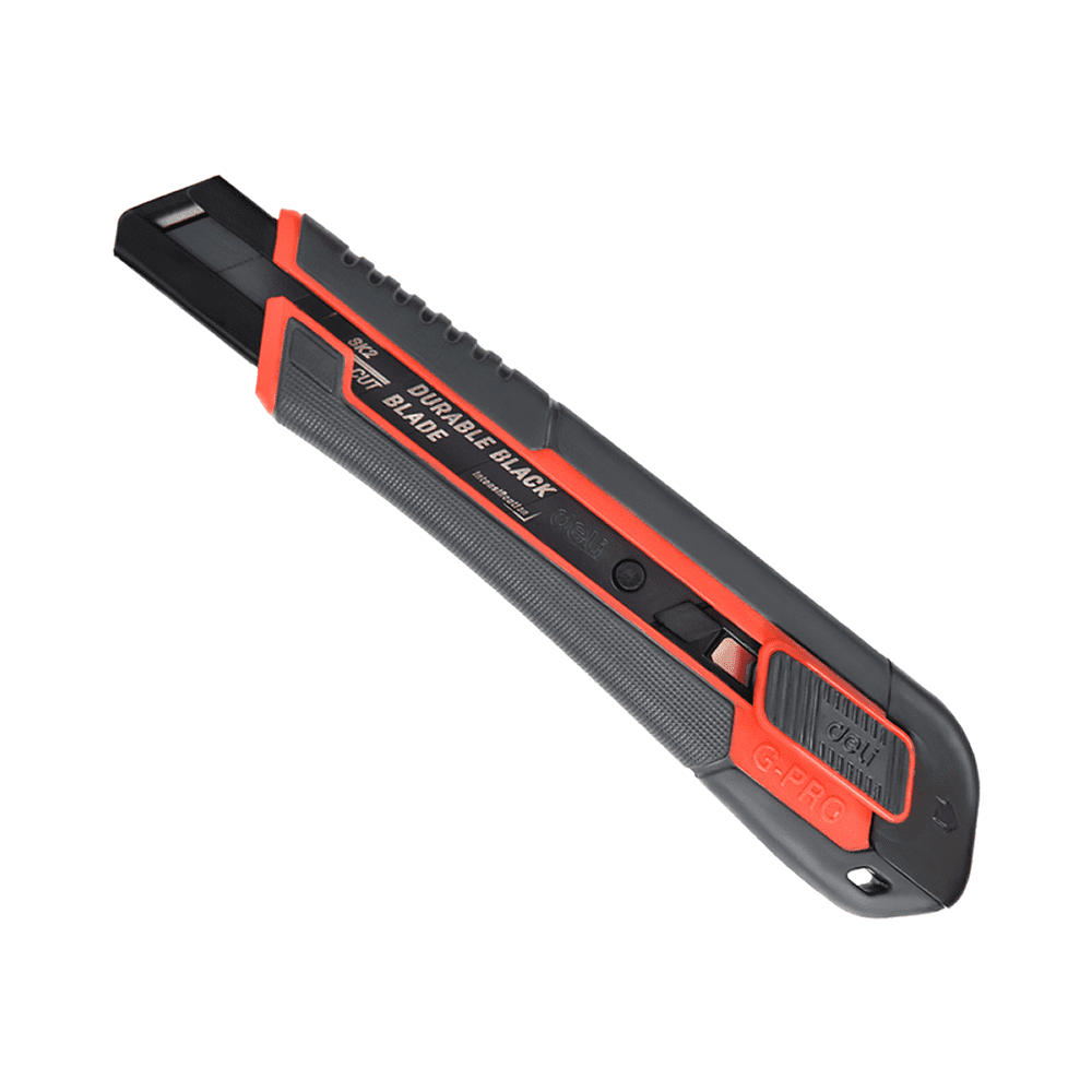 Нож универсальный "Deli DL018G", 18 мм, усиленный