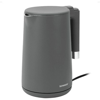 Электрочайник Sonnen "KT-8719G", серый - 2