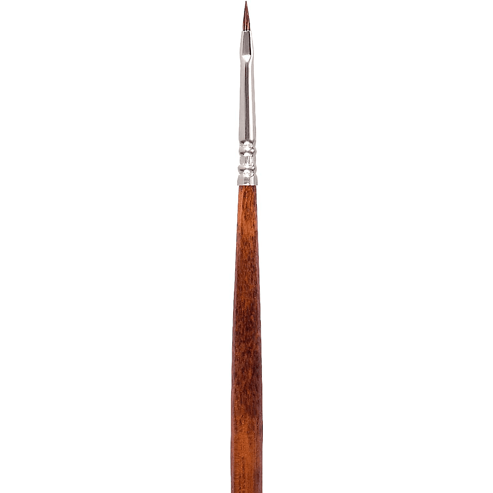 Кисть для рисования "Escoda Versatil Brush L/H 3042", синтетика, "кошачий язык", №0 - 2