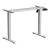 Стол с электроприводом WellDesk Basic 1200x675х18 белый/дуб стирлинг (9191460+9197777) - 2