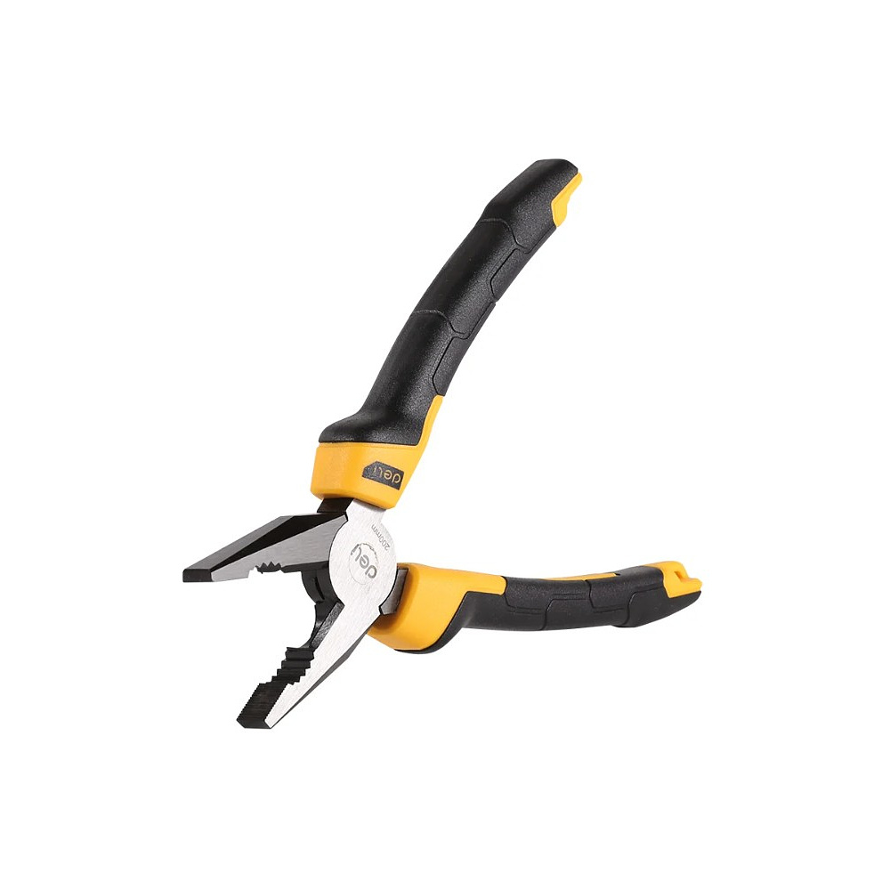 Плоскогубцы Deli YS EDL2008Z, 200 мм., желтый, черный - 9