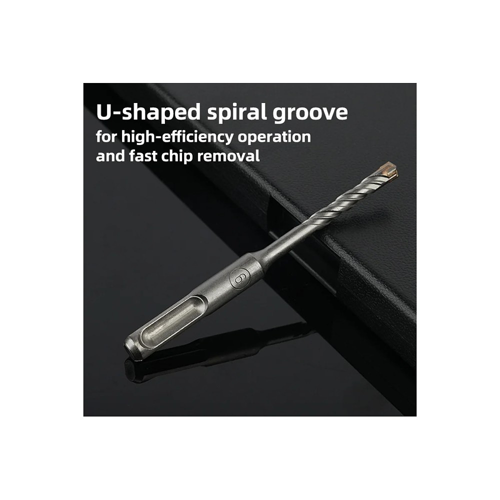 Бур по бетону Deli YS EDH-YCZ16014-E1, 14x160 мм, X-Tip, SDS-PLUS - 8