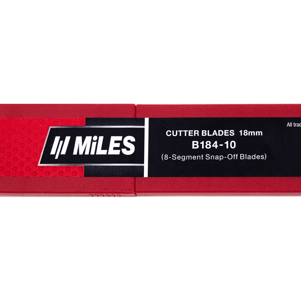 Лезвия для большого ножа "Kangaro Miles", 18 мм, 10 штук - 3