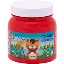 Гуашь "Цветик", банка, 220 мл.