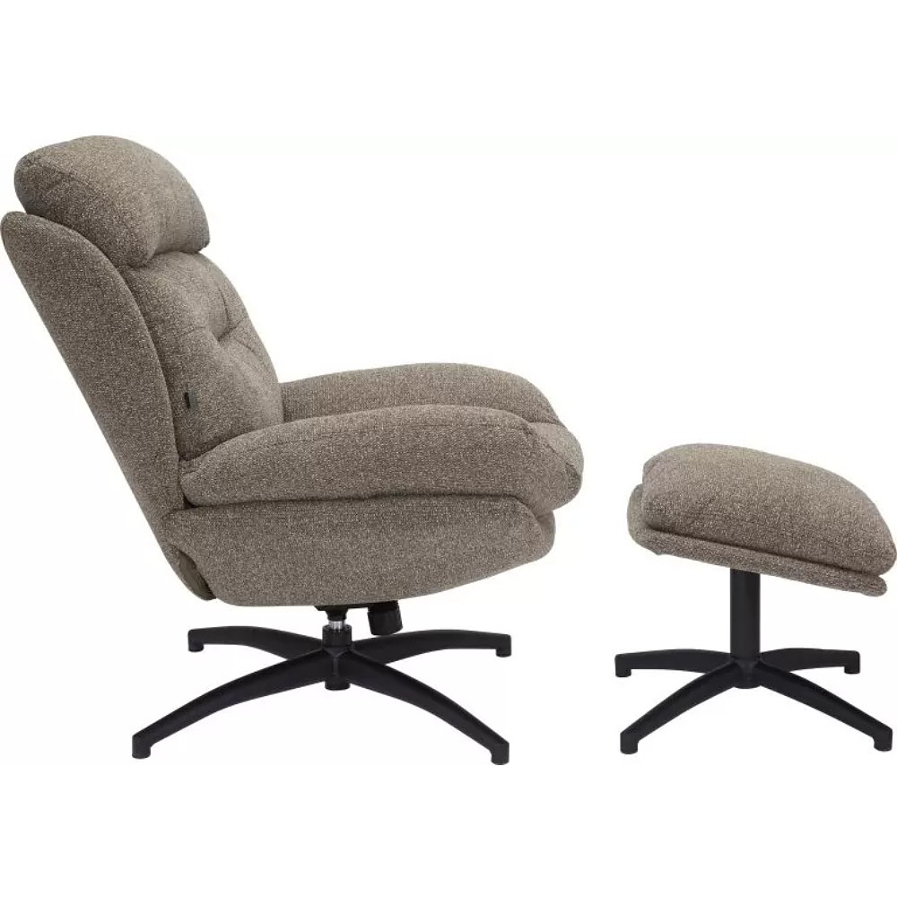 Кресло мягкое EVERPROF Kiwi, ткань, светло-коричневый - 3