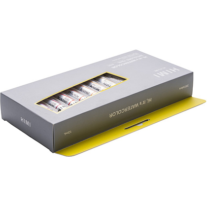 Краски акварельные "Himi Miya", 12 цветов, тубы - 9