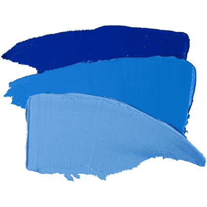Краски масляные "Ладога", 504 кобальт синий светлый А, 46 мл., туба - 3