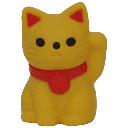 Ластик "IWAKO Lucky Cat", 1 шт, ассорти - 2