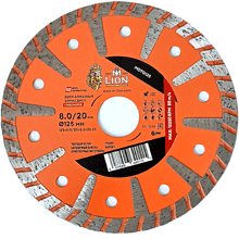 Диск алмазный M-Lion, по бетону, 125x22,23 мм