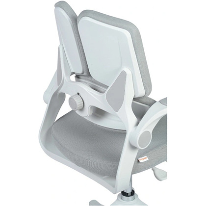 Кресло детское YOKA YC-10 Vally, сетчатая ткань, серый, пластик, белый - 5