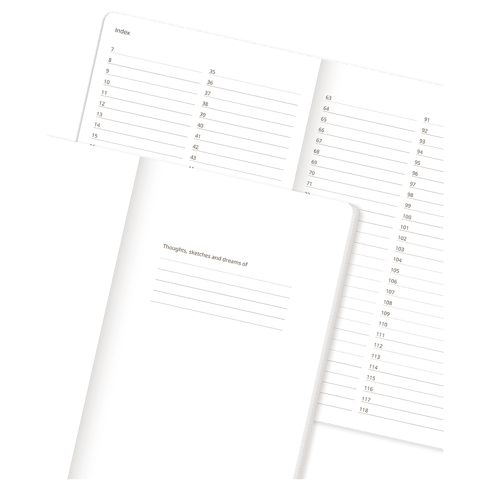 Блокнот "Essential light blue", А5, светло-голубой - 6