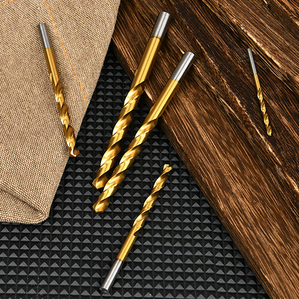 Набор сверл Deli YS EDH-MHZ015-ED4 по металлу, DIN 338, 135°, 1-15 мм, 15 шт., золотой - 3