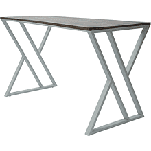 Стол письменный ALLERD GEON, белый муар