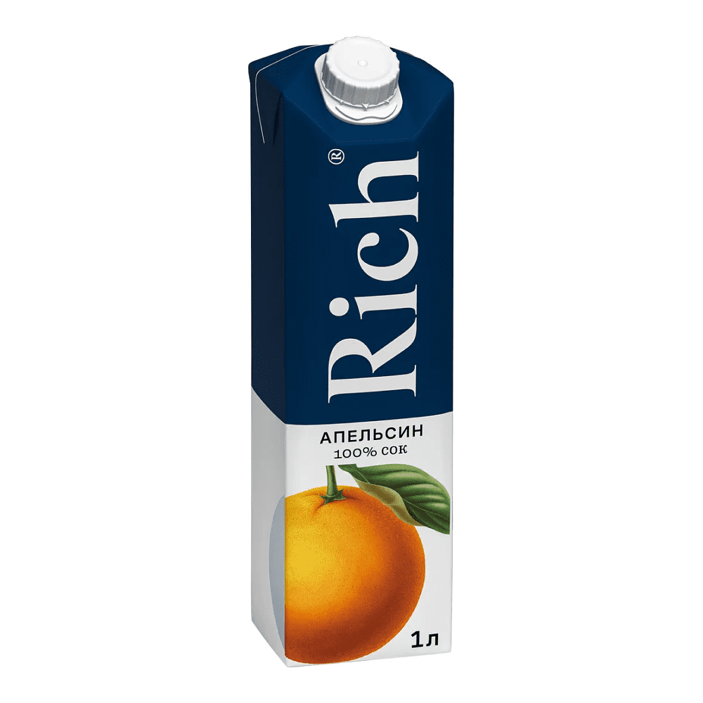 Нектар "Rich", апельсиновый, 1л. - 2