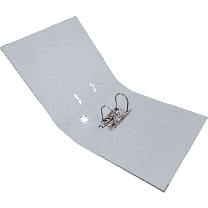 Папка-регистратор "Yesli:", А4, 75 мм, ПВХ, серый - 5