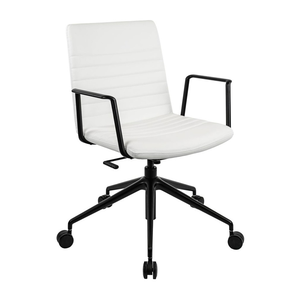 Кресло для персонала EVERPROF Dallas, экокожа, белый