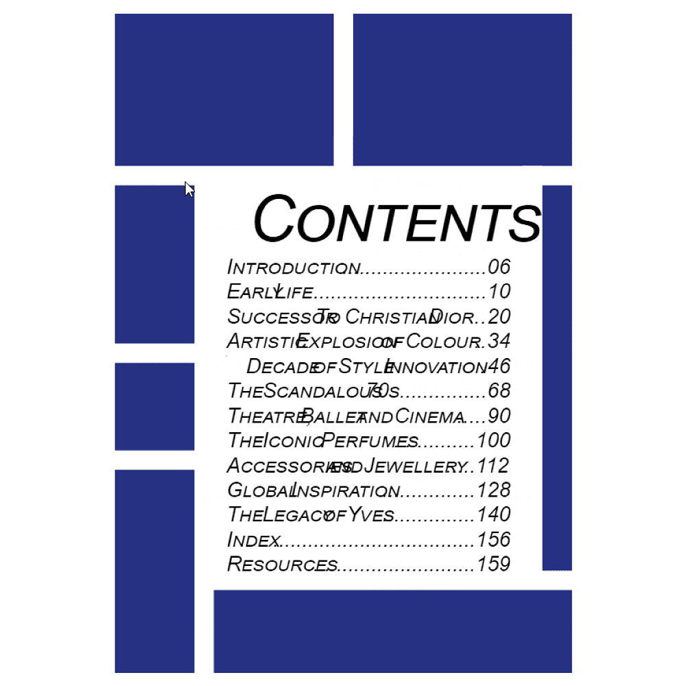 Книга на английском языке "Little Book of Yves Saint Laurent: The Story of the Iconic Fashion House", Baxter-Wright E. - 6