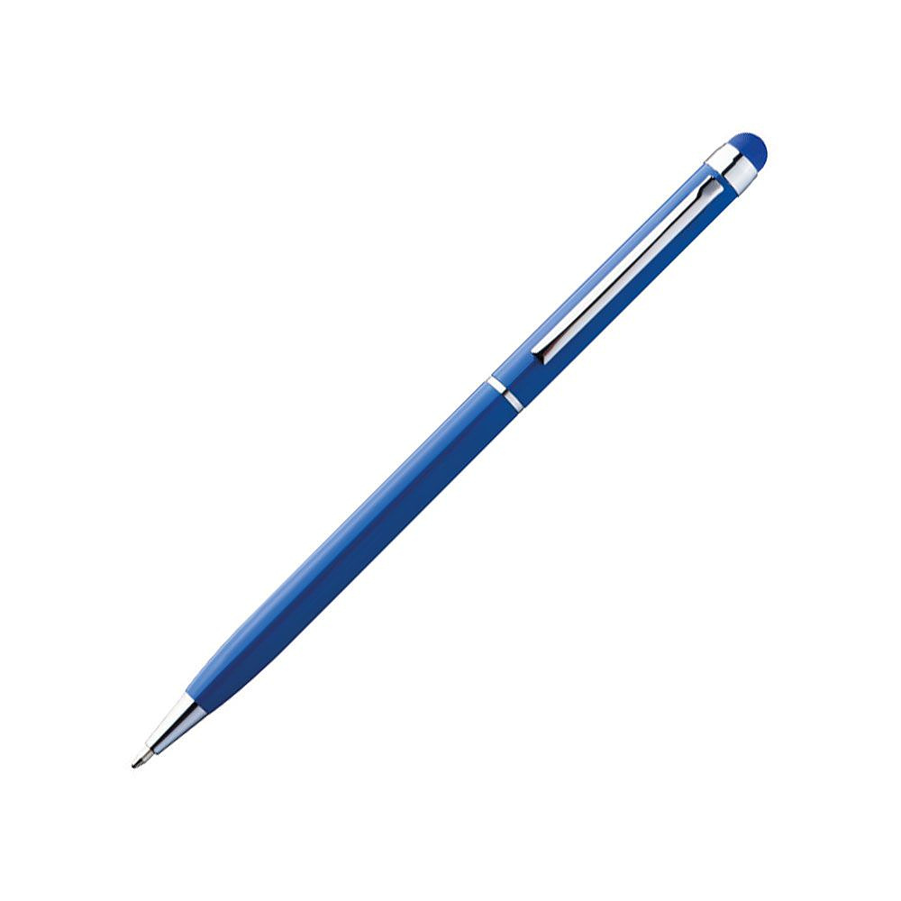 Ручка шариковая автоматическая "New Orleans", 0.7 мм, синий, серебристый, стерж. синий - 2
