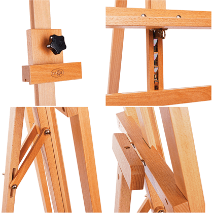 Мольберт лира "Студия", бук, 224 см, холст до 126 см - 6