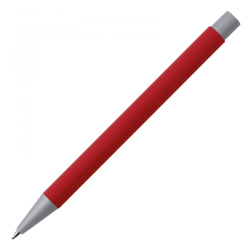 Ручка шариковая автоматическая "Abu Dhabi", 0.7 мм, красный, стерж. синий - 2