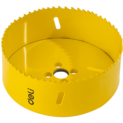 Коронка биметаллическая Deli YS EDH-SKK114-E1, 114 х 38 мм, М14