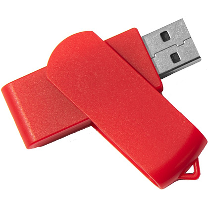 Карта памяти USB Flash 2.0 "Swing", 16 Gb, красный - 2