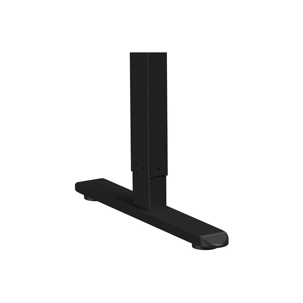 Стол с электроприводом WellDesk Basic 1300x675х18 черный/дуб бардолино натуральный(9191456+9072452) - 5