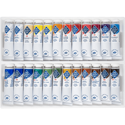 Набор масляных красок "Мастер-класс", 24 цвета, 18 мл, туба - 2