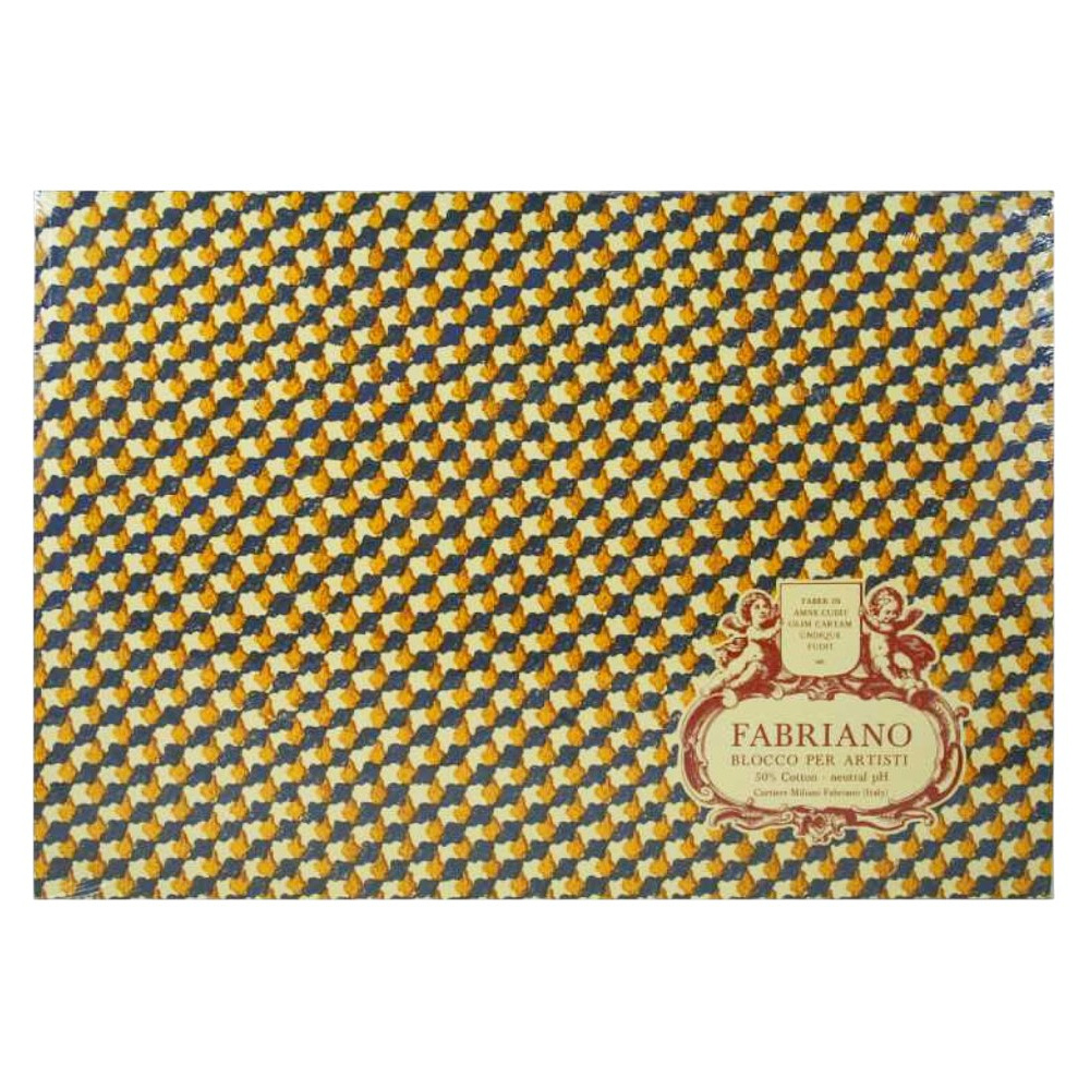 Блок-склейка бумаги для акварели "Fabriano. Blocco Per Artisti", 50 % хлопок, торшон, 25х36 см, 300 г/м2, 20 листов