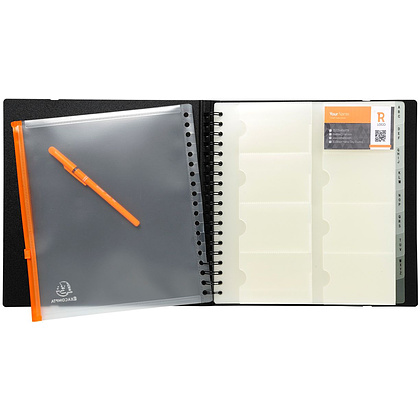 Визитница "Exacard", 265x250мм, черный - 3