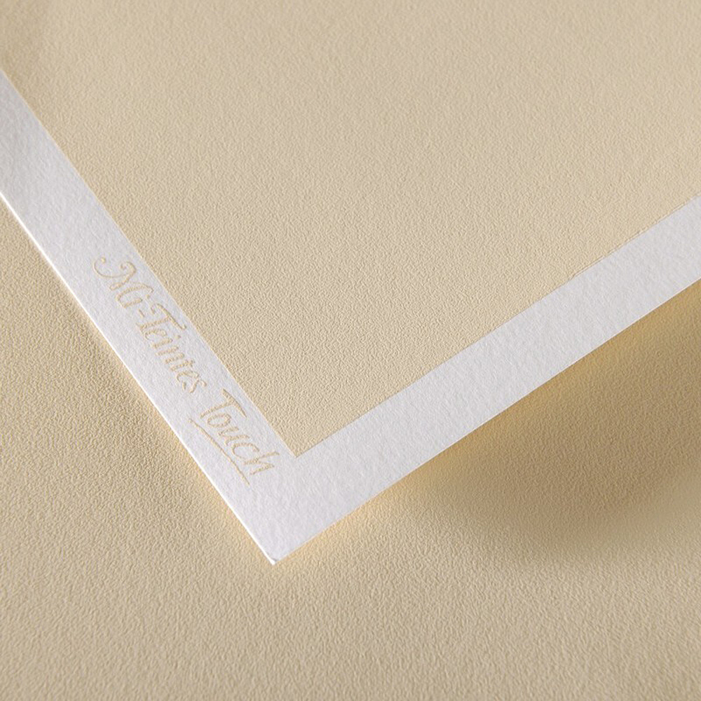 Бумага для пастели "Mi-Teintes Touch", А2, 355 г/м2, кремовый - 2