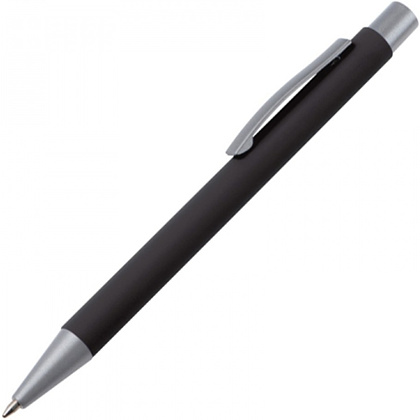 Ручка шариковая автоматическая "Abu Dhabi", 0.7 мм, черный, стерж. синий