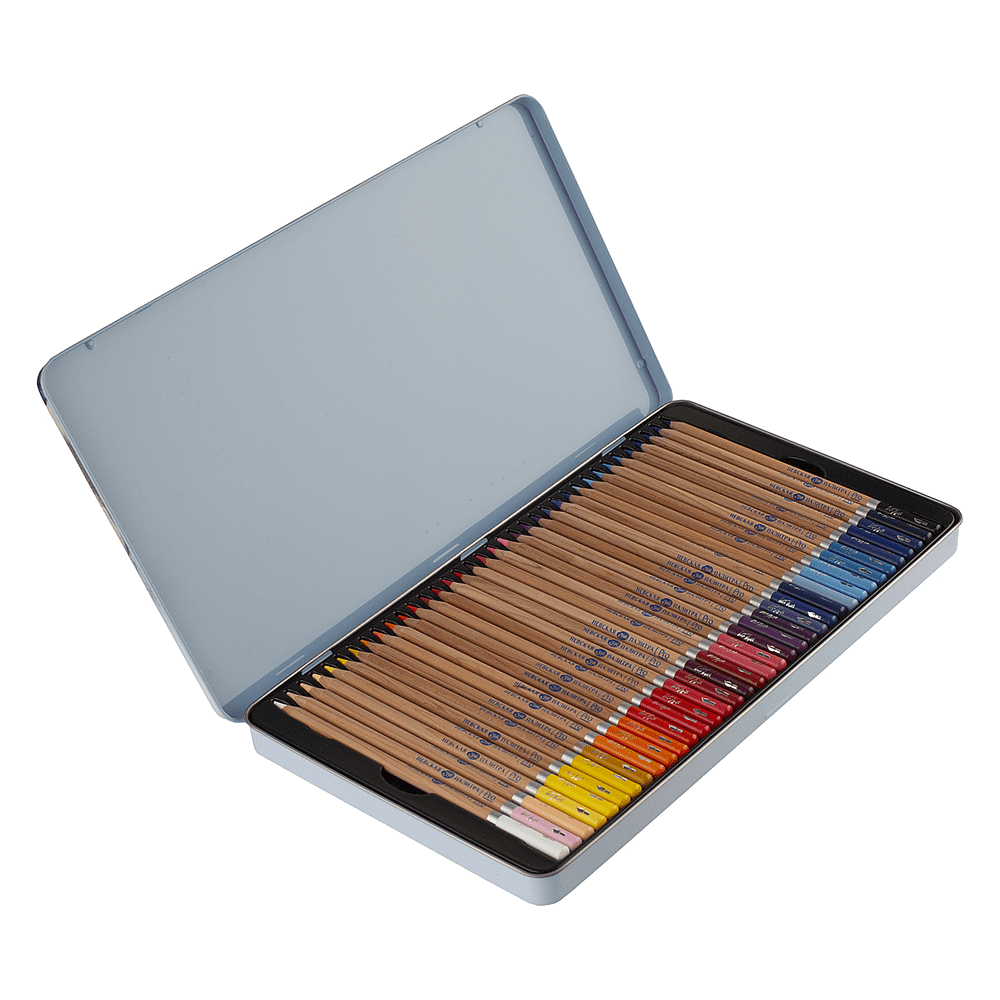 Карандаш акварельный "Белые ночи", набор 72 цветов, жестяной пенал - 3