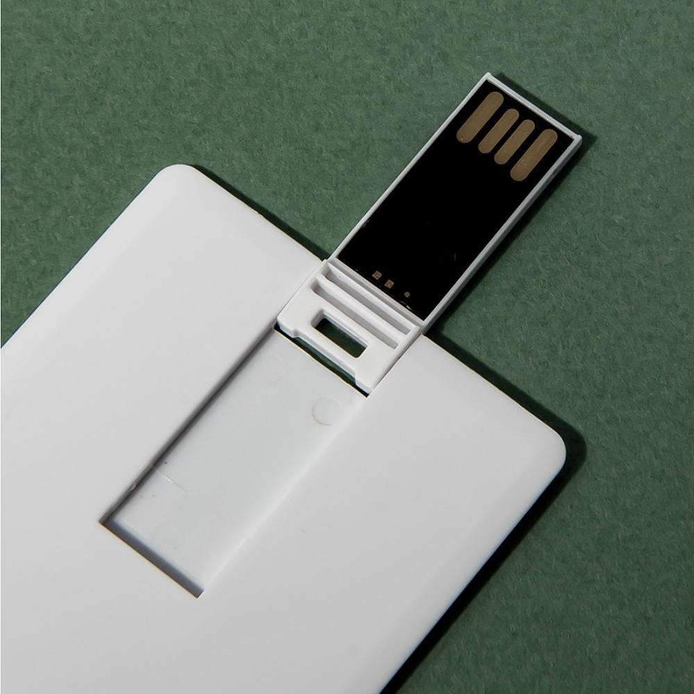 Карта памяти USB Flash 2.0 "Card", 16 Gb, белый - 6