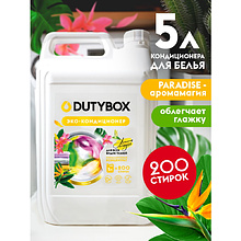 Кондиционер для белья Dutybox Paradise, 5 л, экологичный, концентрат