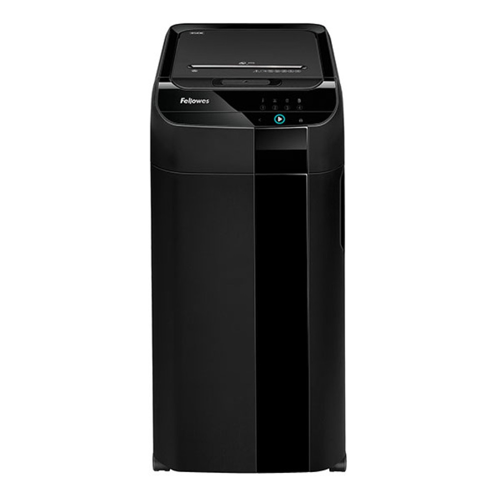 Уничтожитель Fellowes AutoMax 350C, автоподача, DIN P-4, 4х38мм, 350 листов, 68 литров, Smart Lock 