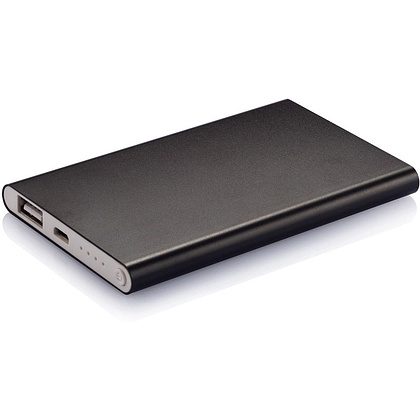 Зарядное устройство Power Bank "P324.951", 4000 мА·ч, черный, белый