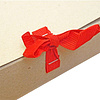 Папка для бумаг с завязками, 40 мм, 2 завязки, крафт - 3