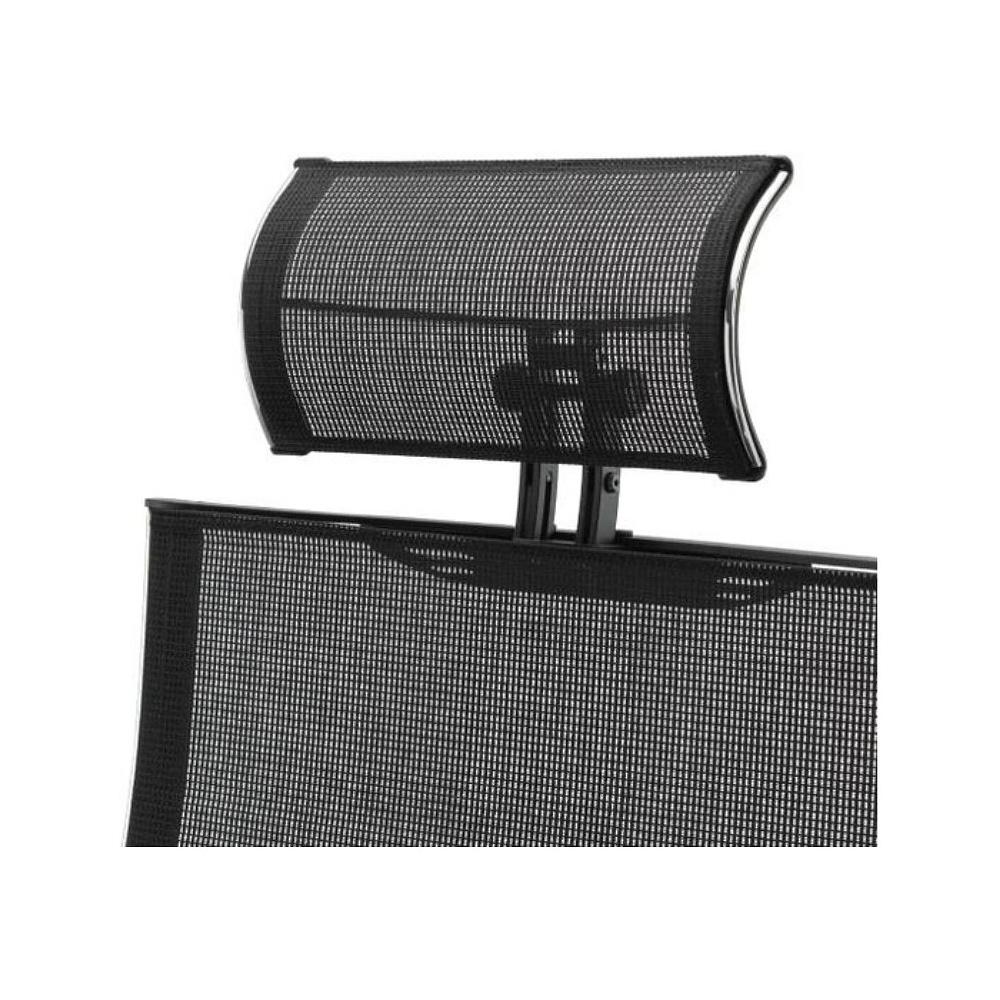 Кресло компьютерное ErgoLife SynchroSit Air-180 B2-311D, ткань, сетка, черный - 6