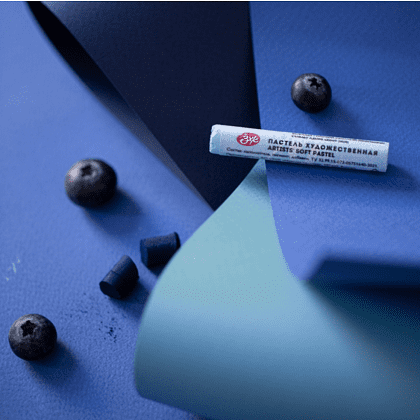 Бумага для пастели "Мастер-Класс", А4, 160 г/м2, индантреновый синий - 2