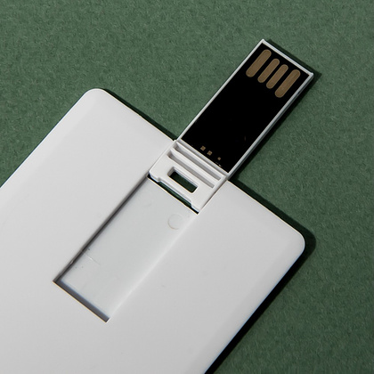 Карта памяти USB Flash 2.0 "Card", 16 Gb, белый - 6