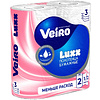 Полотенца бумажные Veiro Luxx, 2 рулона, 3 слоя, белый - 2