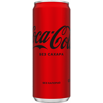 Напиток "Coca-Cola Zero", 0.33 л