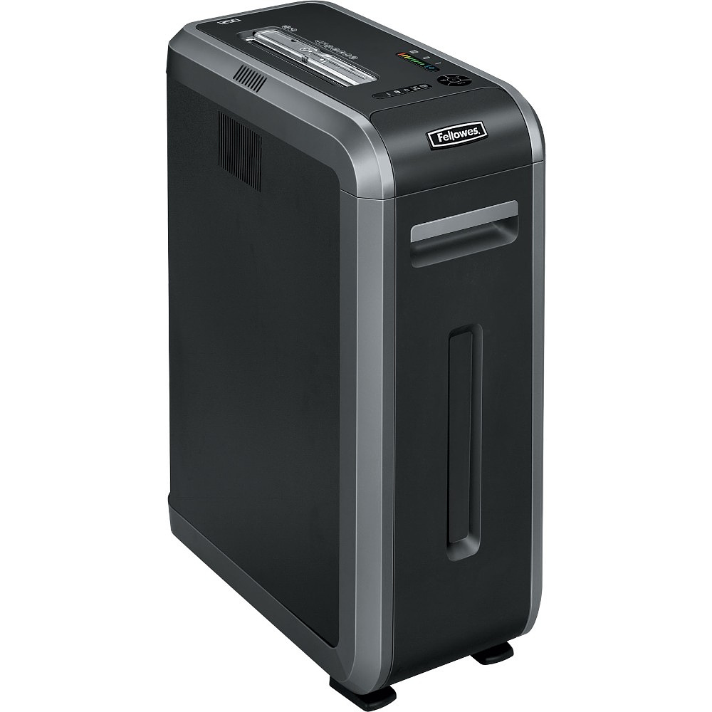 Уничтожитель Fellowes PowerShred 125Ci, DIN P-4, 4x38 мм, 20 листов., 53 литров, 100% Jam Proof, SafeSense - 3