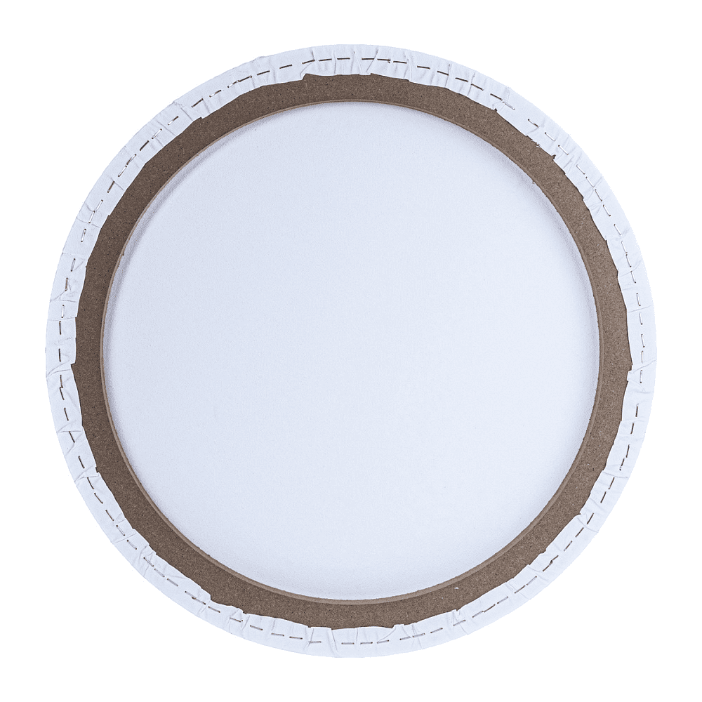 Холст на подрамнике круглый "Сонет", 50 см, хлопок, 280 г/м2, среднее зерно - 3