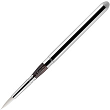 Кисть "Escoda Perla 1438", синтетика белая, круглая, складная, №6