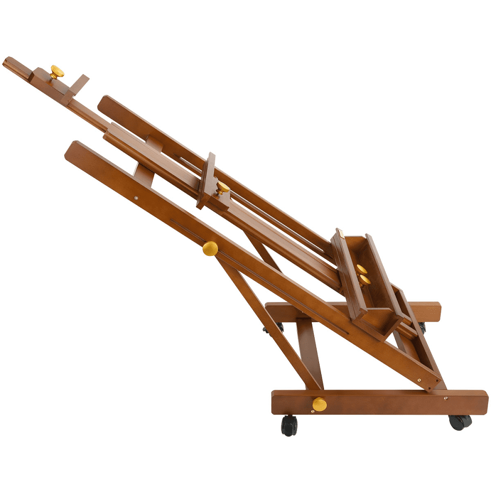 Мольберт-станок "Старый мастер", красный бук, 230 см, холст до 194 см - 4